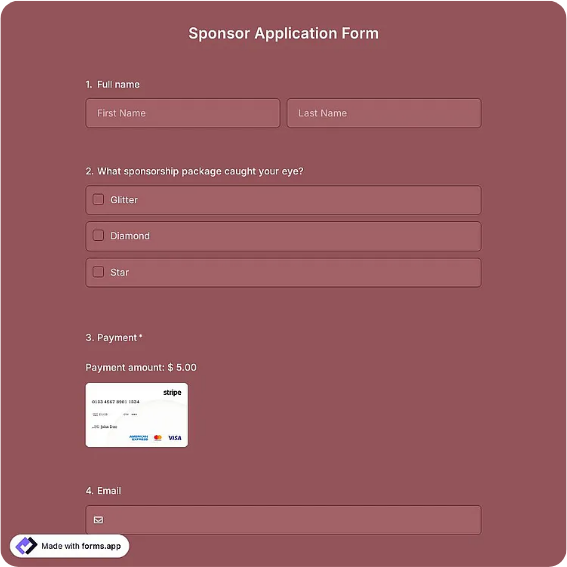Preview of Sponsorship Agreement Template