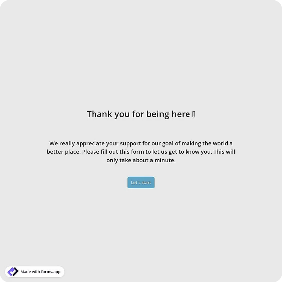 Volunteer Agreement Template: forms.app